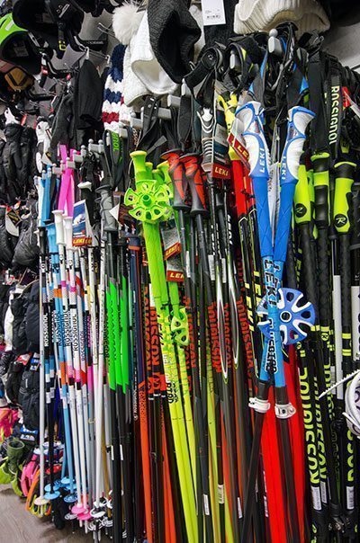 vente baton casque ski